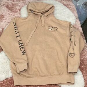 Salty Crew Beige Pullover Hoodie